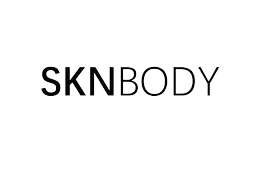 the sknbody logo on a white background