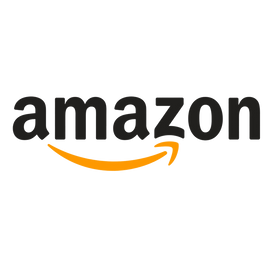 the amazon logo on a white background